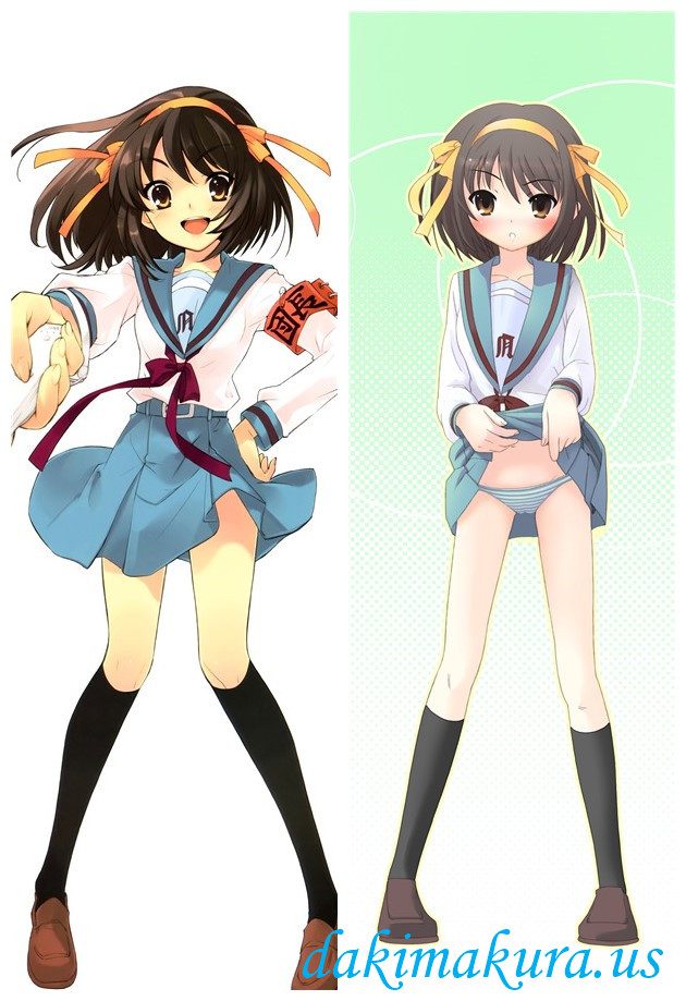 SUZUMIYA HARUHI NO YUUUTSU Dakimakura Japanese Hug Body Pillow Cover